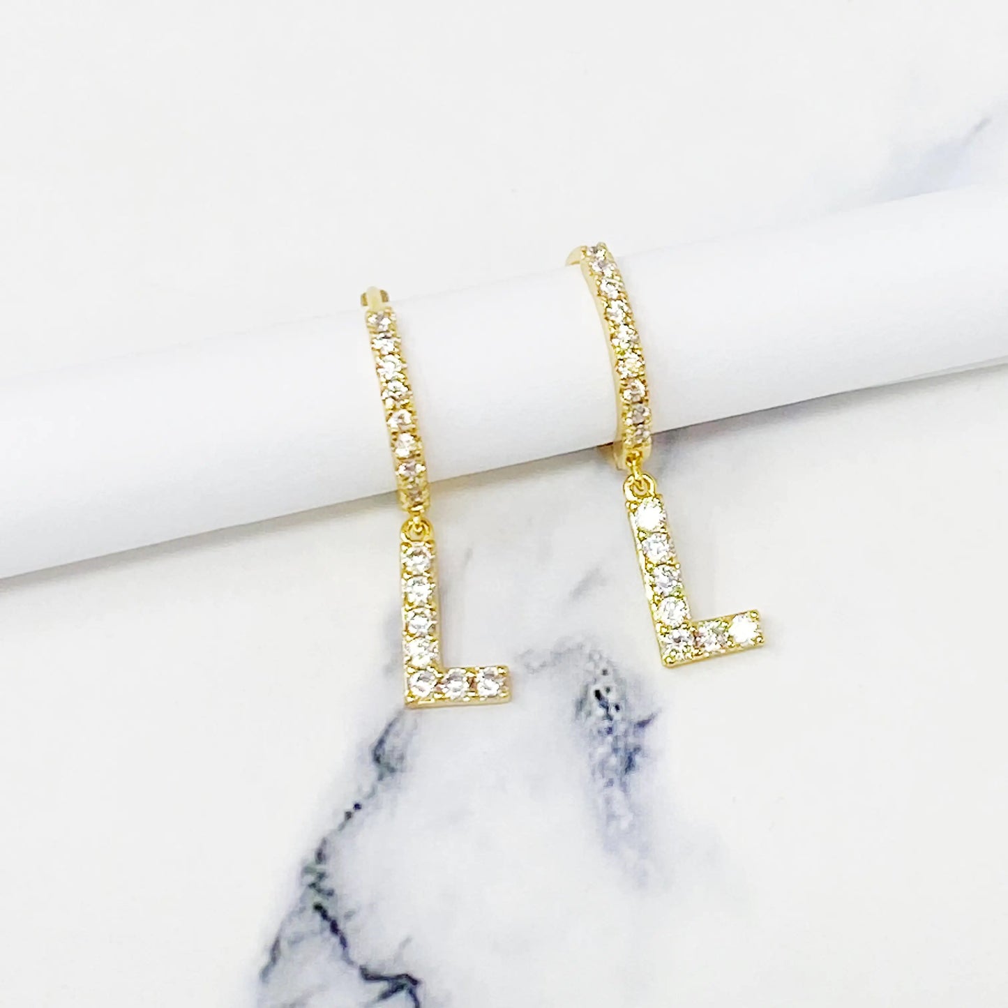 Sparkly Little Letter Drops