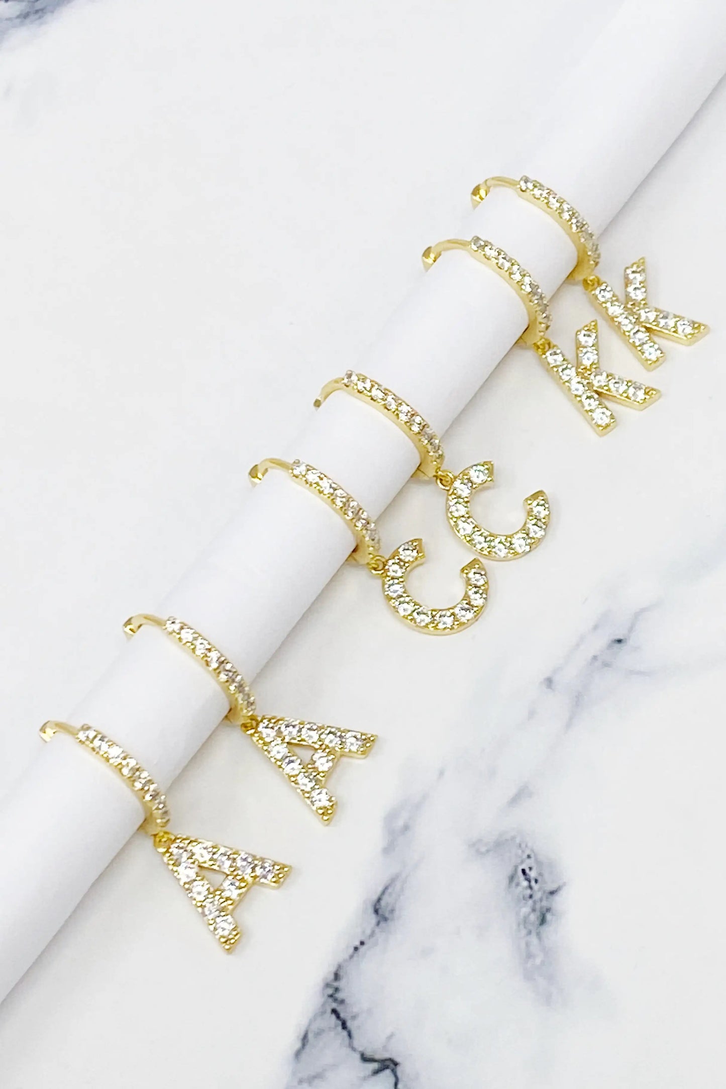 Sparkly Little Letter Drops