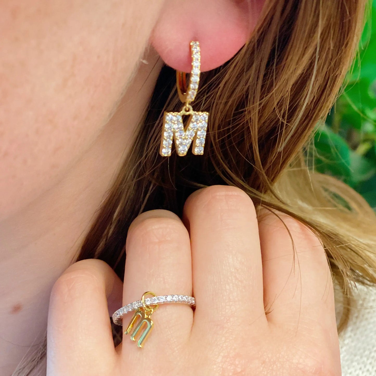 Sparkly Little Letter Drops