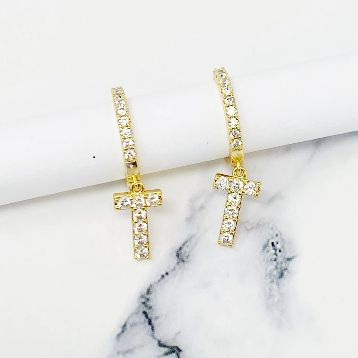 Sparkly Little Letter Drops