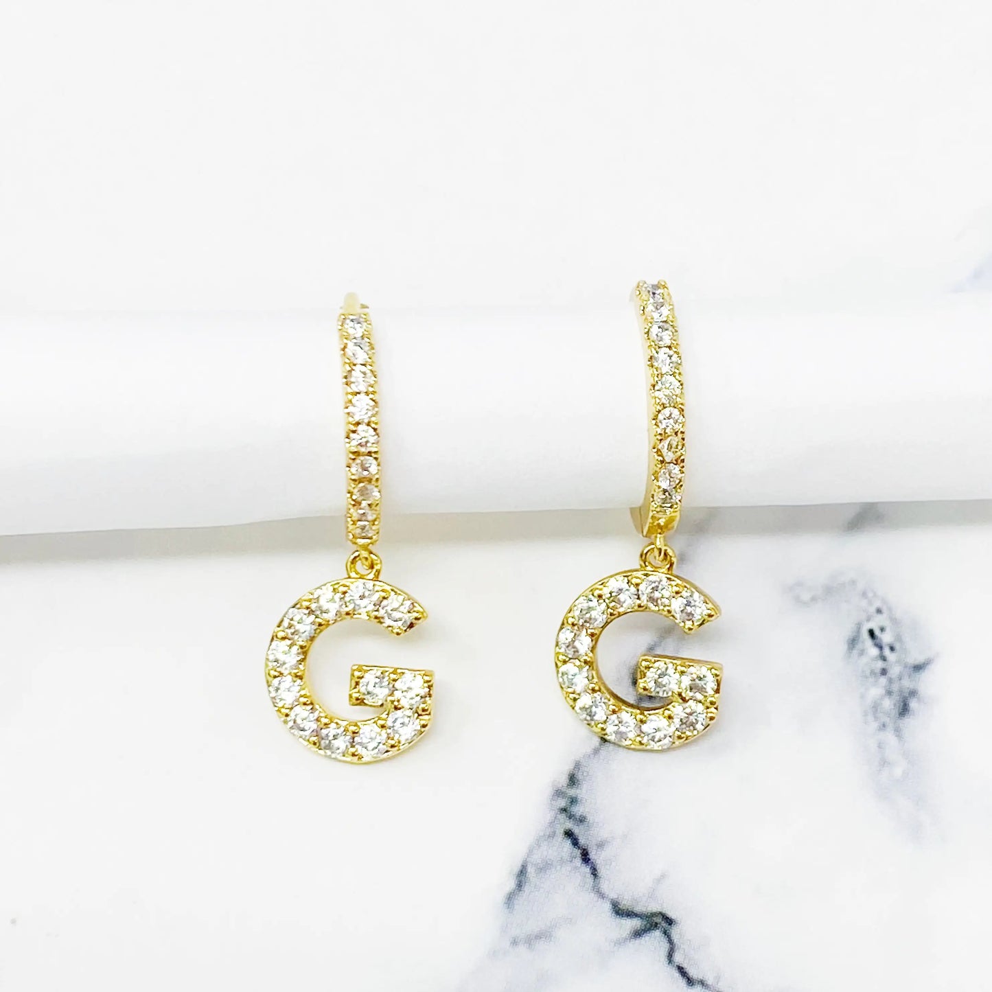 Sparkly Little Letter Drops