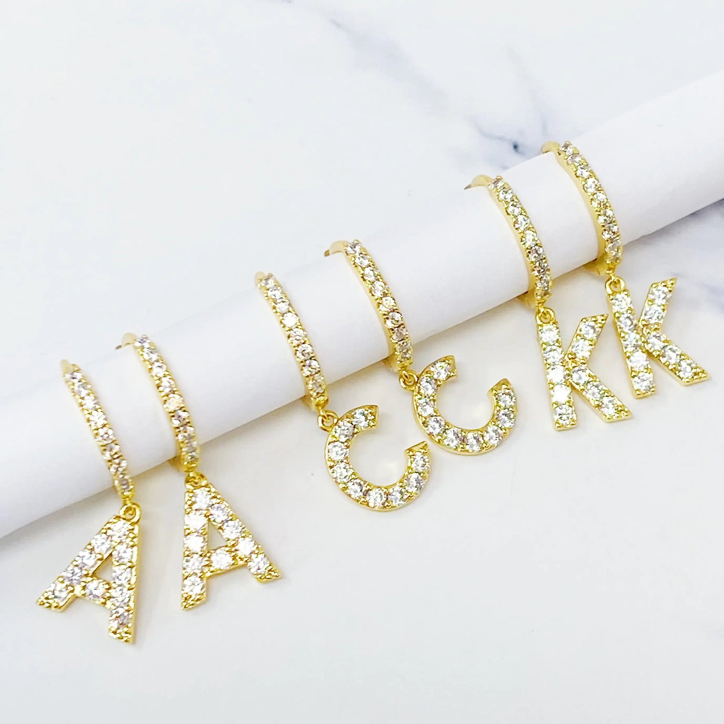 Sparkly Little Letter Drops