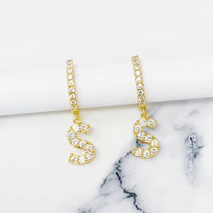 Sparkly Little Letter Drops