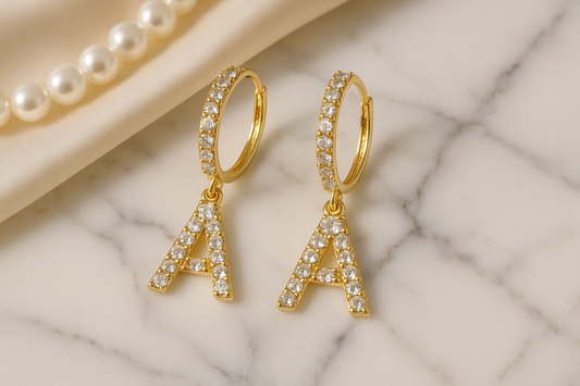 Sparkly Little Letter Drops