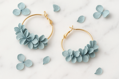 Fair Dinkum Florals - Sky Blue
