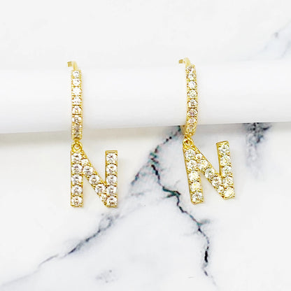 Sparkly Little Letter Drops